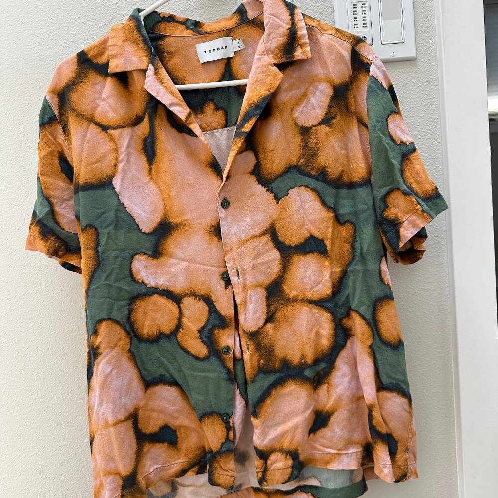 Topman Revere Ink Shirt (Medium)